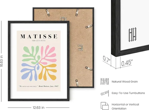 Miniatura 3 de HAUS AND HUES Decoración de pared pastel danés, juego de 3 impresiones inspiradas en Matisse, decoración estética de habitación pastel