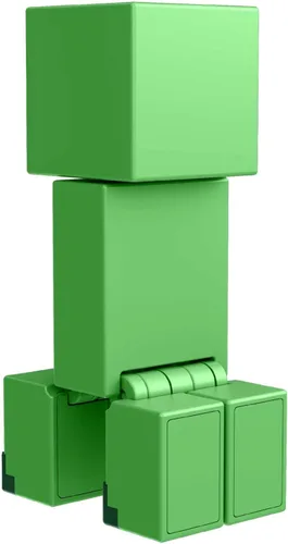 Miniatura 9 de Minecraft Creeper Figura de acción, 3.25 pulgadas, con 1 pieza de construcción y 1 accesorio, juguete de construcción inspirado en los videojuegos