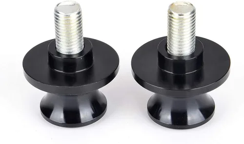 Miniatura 2 de Goldfire 2 piezas 10 mm M10 X1.25 Carretes de brazo oscilante CNC para motocicleta FZR 1000/600R/400 para Kawasaki Z750 /Z750S/ Z750R /ER-6F /ER-6N