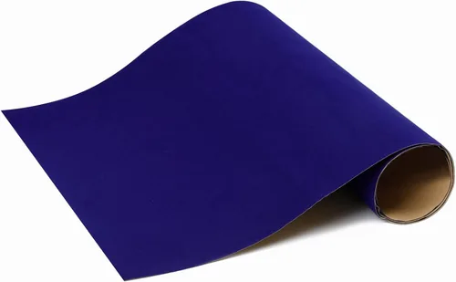 Mesheshe 2 piezas de hojas de fieltro autoadhesivas, hoja DIY para arte y manualidades, forro de fieltro desprende y pega para cajones/cajas de Azul