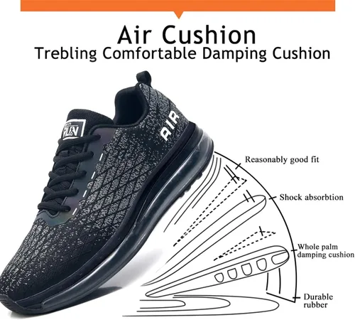Miniatura 5 de Azooken Calzado deportivo para hombre, tenis transpirable y ligero
