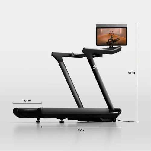 Miniatura 11 de Peloton Cross Training Tread, Treadmill for Running, Walking, and Hiking with Manual or Auto-Incline Options and Immersive 24” HD Touchscreen