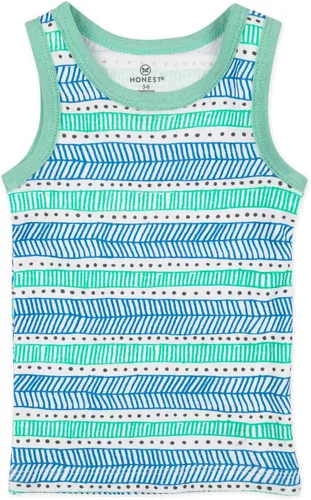 Miniatura 13 de HonestBaby Camisetas musculares sin mangas 100% algodón orgánico para bebés y niños pequeños, niñas