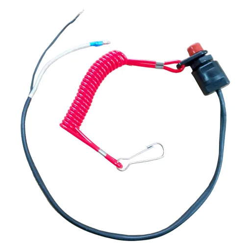 Miniatura 2 de ZOOKOTO Cordón universal para motor fuera de borda para interruptor de parada urgente y cordón de seguridad para Yamaha/Tohatsu/Honda Motores fuera