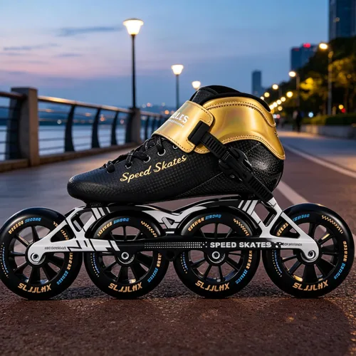 Miniatura 7 de Patines de velocidad en línea para hombres y mujeres, patines en línea profesionales de fibra de carbono para adultos masculinos, patines