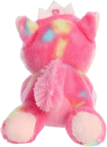 Miniatura 4 de Aurora Vibrant Bright Fancies Princess Frutti Kitty - Divertido llamativo - Abrazos encantadores - Rosa 7.5 pulgadas