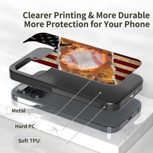 Miniatura 2 de Fundas deportivas para teléfono con diseño de bandera contra fuego para iPhone 7 8 11 12 13 14 15 16 17 Pro Max Plus Mini Xr XSE para Samsung S20