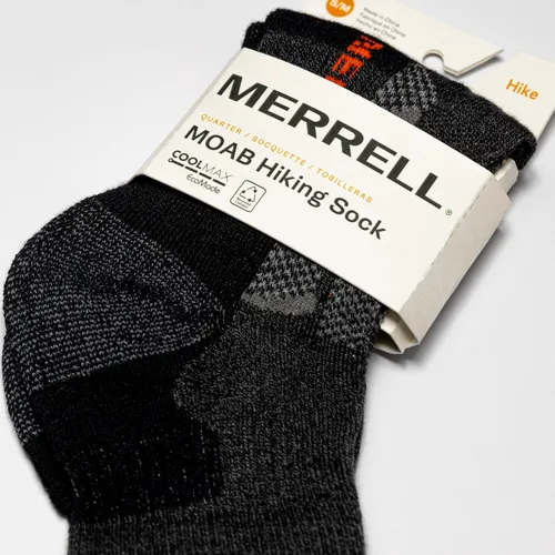 Miniatura 4 de Merrell Calcetines MOAB de senderismo para hombre y mujer, absorben la humedad y soporte del arco