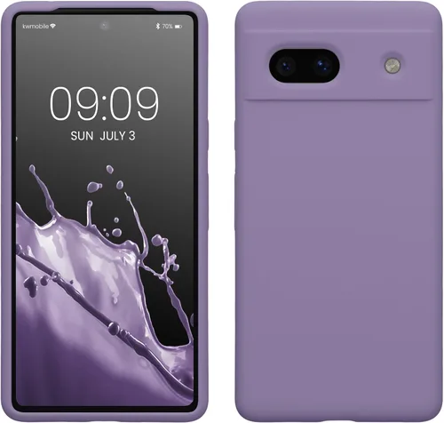 Miniatura 195 de kwmobile Funda Compatible con Google Pixel 6 Pro - Funda de Teléfono de Silicona TPU con Acabado Suave - Azul Caribe
