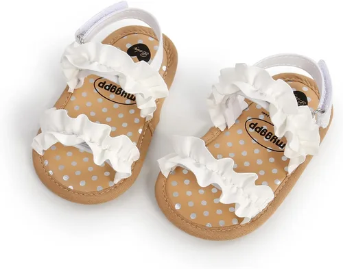 Miniatura 67 de Sandalias de verano para bebés, niñas y niños, unisex, antideslizantes, suela suave, transpirable, para primeros pasos, zapatos de playa al aire