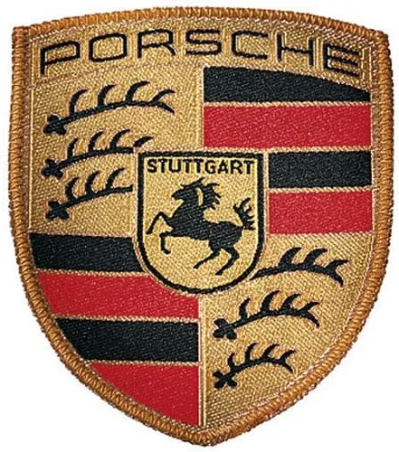 Miniatura 3 de Porsche Insignia de costura de cresta
