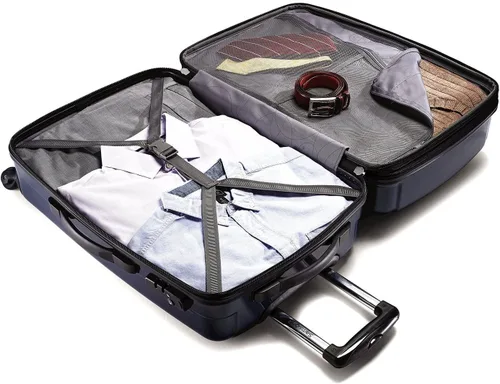 Miniatura 242 de Samsonite Winfield 2 Equipaje rígido con ruedas giratorias, Azul profundo, Juego de 3 piezas (20/24/28)