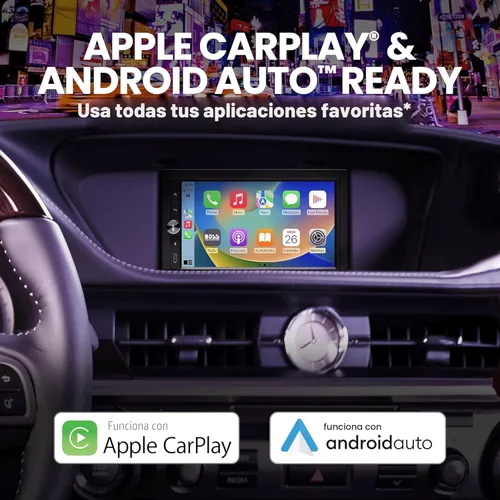 Miniatura 3 de BOSS Audio Systems BV9358B Estéreo para automóvil - CarPlay Android Auto inalámbrico, doble Din, pantalla táctil de 7 pulgadas, Bluetooth, sin