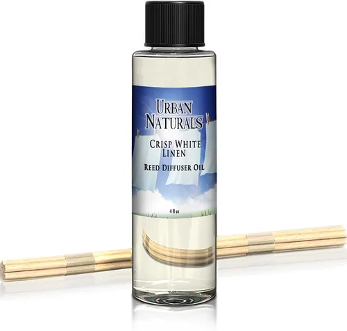 Miniatura 67 de Urban Naturals Recambio de aceite difusor de varillas ámbar y lavanda, lavanda relajante, ámbar cálido, aroma calmante para habitación, 4 onzas +