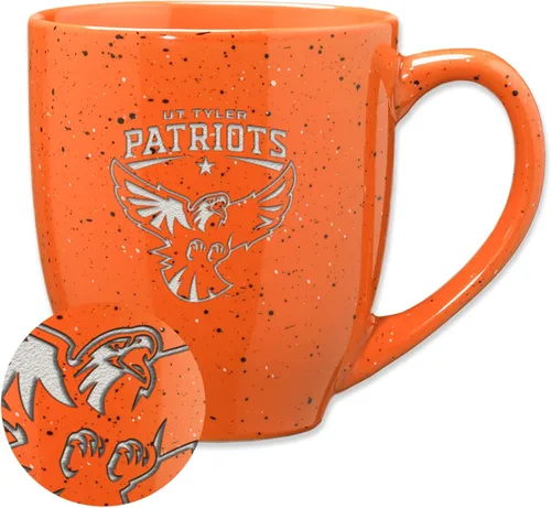 Miniatura 444 de Rico Industries NCAA Virginia Tech Hokies Maroon - Taza de café de cerámica grabada con láser, color del equipo, 16 onzas