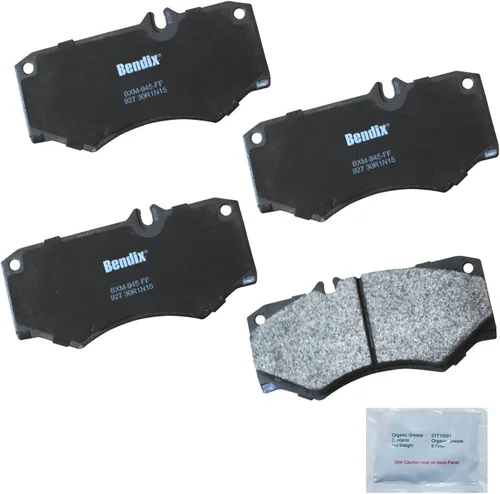 Miniatura 134 de Pastillas de freno delanteras cerámicas Bendix Priority1 CFC2302 para Hyundai Elantra 2021, Sonata 2022-2020, Kia K5 2023-2021