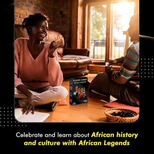 Miniatura 2 de Kulture Games African Legends - Juego de cartas de historia negra inspiradora para adultos y familia