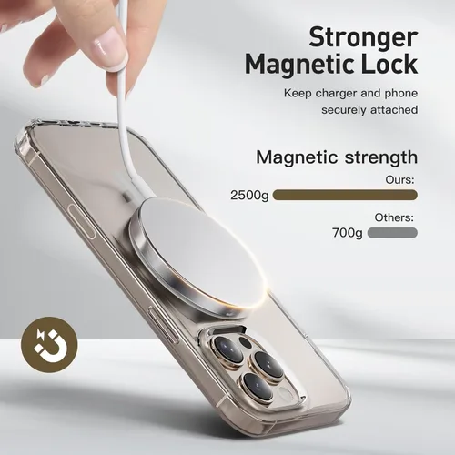 Miniatura 4 de Cargador inalámbrico magnético 2026, cargador rápido Apple Mag-Safe para iPhone17/16 Pro Max/16 Pro/15Pro Max/15 Plus/14/13/12/AirPods 3/2/Pro/Pro 2