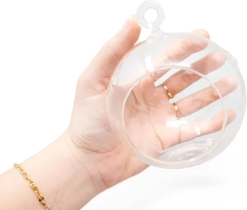 Miniatura 3 de Impresionante kit de terrario de planta de globo de fondo plano, pequeña planta de aire surtida, piedras beige en tarro de propagación, maceta