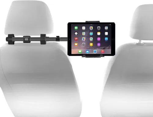 Macally Soporte para reposacabezas de automóvil, esenciales para viaje por carretera, para niños, soporte para tablet de asiento trasero para