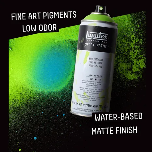 Miniatura 4 de Liquitex - Pintura en aerosol Professional, 12 oz (400 ml), Azul brillante