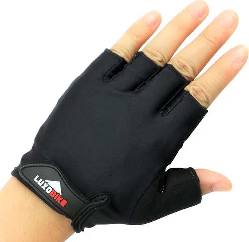 Miniatura 7 de LuxoBike - Guantes de ciclismo guantes de bicicleta de montaña guantes de bicicleta Antideslizante absorción de golpes acolchado transpirable medio