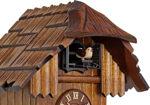 Miniatura 5 de Reloj de cuco de cuarzo - La casa de troncos AH 22 QM