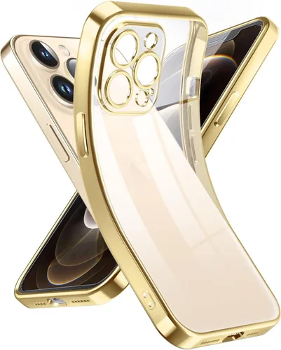 Miniatura 111 de Supdeal Funda transparente para iPhone 13 Pro, no amarillea, protección de cámara, probada en caídas de grado militar, transparente, a prueba