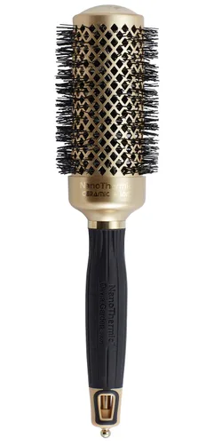 Miniatura 10 de Olivia Garden NanoThermic - Cepillo térmico redondo de cerámica + iones para el cabello, no eléctrico, cepillo profesional para cabello normal a