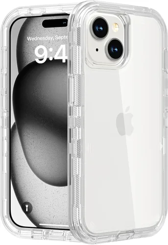 Miniatura 68 de Follaroma para iPhone 11, Funda Resistente a Prueba de Golpes, Protección Anti-Caída, Funda Protectora Transparente de Doble Capa Compatible