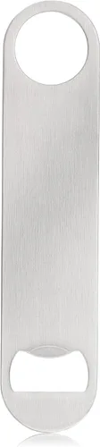 New Star Foodservice 533401 Abrebotellas plano de acero inoxidable, 7 pulgadas