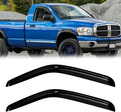 Miniatura 65 de Protectores de lluvia de ventana para Ford F150 SuperCab 2004-2014 2 piezas deflector de ventana para 09-14 F-150 con 2 puertas delanteras