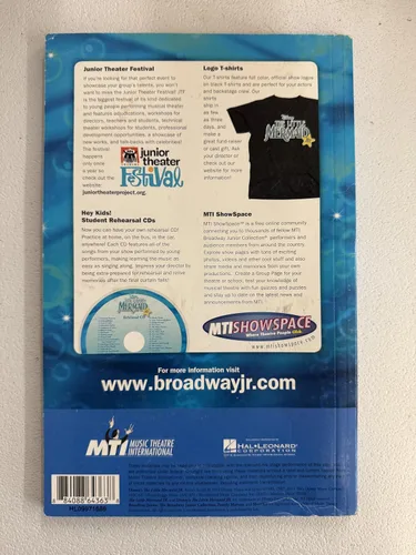 Miniatura 2 de MTI Broadway Junior Collection Disney The Little Mermaid JR. Actor's Script