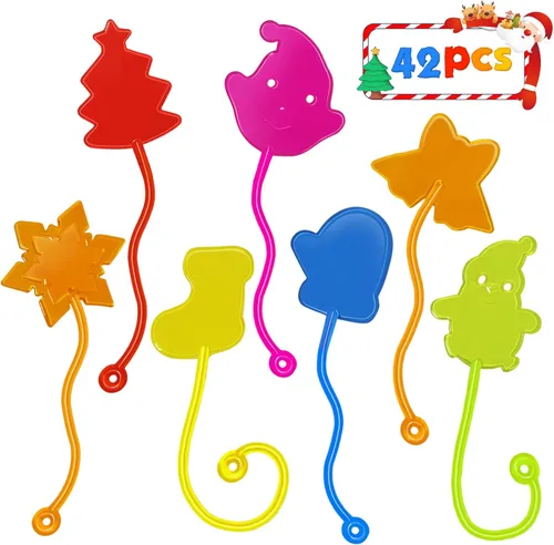 Miniatura 11 de Sticky Hands a Granel 36 Piezas Favores de Fiesta de Tractores y Autos para Niños Juguetes de Mano Pegajosa Elástica con Forma de Tractores Rellenos