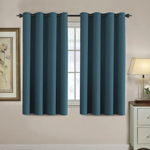 Miniatura 122 de H.VERSAILTEX - Cortinas blackout con aislamiento térmico y ojales en la parte superior, para patios, puertas correderas y división de habitaciones