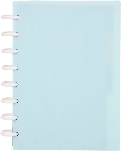 Miniatura 3 de Talia - Cuadernos de notas con tapas, planificador, personalizables, (Azul de Verano, Junior (5.5 pulgadas x 8.5 pulgadas)) Azul verano