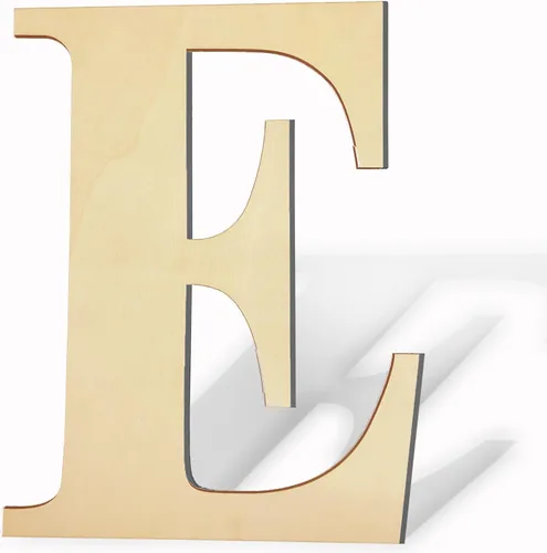 Miniatura 32 de Números de madera sin acabar - 3 grande de 15 pulgadas, en blanco y grande para manualidades de bricolaje, decoraciones de bodas y fiestas de Número