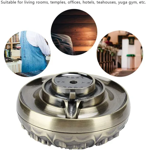 Miniatura 8 de Incienso Aleación de Zinc Metal - para Sándalo - Artesanía Doméstica Suministros Religiosos - para Decoración del Hogar Artesanía