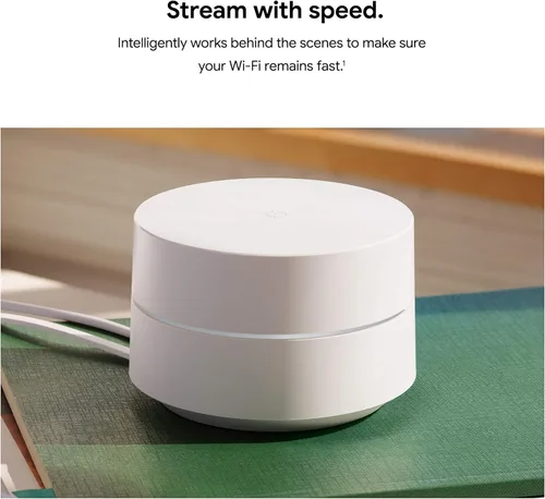 Miniatura 3 de Google WiFi AC1200 - Sistema WiFi de malla - Enrutador WiFi - Cobertura de 3000 pies cuadrados - Paquete de 2