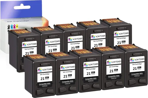 Cartucho de tinta remanufacturado 21XL de repuesto para HP 21 XL C9351AN compatible con DeskJet F4180 F2210 D1560 D1530 D1420 D1520 3915 3930 PSC