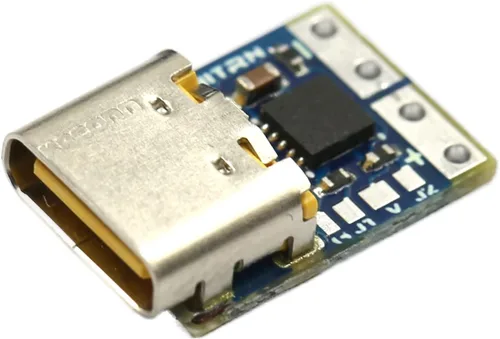 Miniatura 2 de JacobsParts USB tipo C PD 12 V CC módulo de disparador de potencia de voltaje fijo 5A Tipo-C entrada hembra