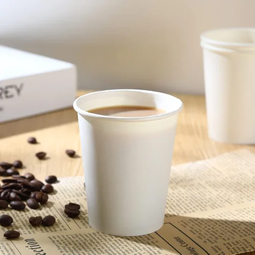 Miniatura 4 de 100 tazas de café caliente desechables Park - Vasos de papel a granel de 8 onzas, tazas desechables