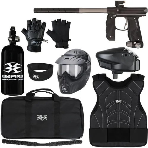 Miniatura 3 de Action Village Empire Mini GS TP Level 3 Kit de pistola de paintball protector