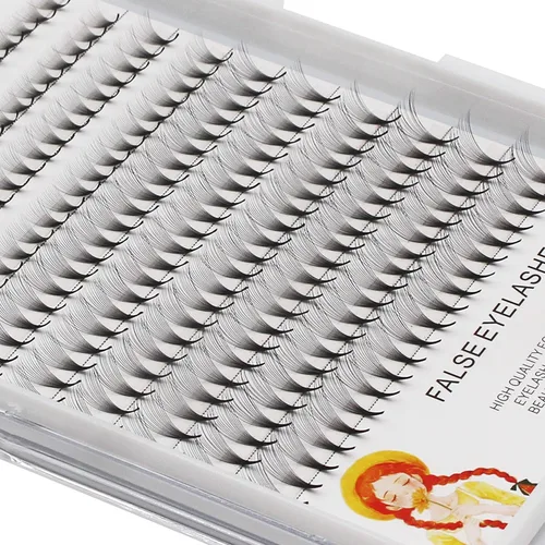 Miniatura 3 de Extensiones de pestañas postizas preamde 14D, rizado D, mezcla de 8-10-0.472-0.551 in/10-12-0.551-0.630 in/12-0.551-0.630 in/12-0.551-0.630 in