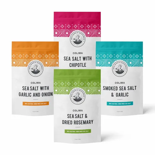 Miniatura 11 de AVA JANE'S KITCHEN - Sal marina de Colima sin refinar cosechada a mano - Sal marina orgánica 100% natural, grado gourmet, grano grueso, sal Kosher