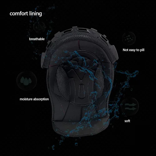 Miniatura 6 de RUANLOV Casco de motocicleta de cara completa, casco de motocicleta frontal abatible, casco integrado aprobado por DOT/ECE, casco abatible de cara
