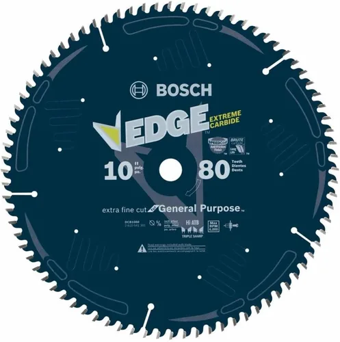 Miniatura 21 de BOSCH DCB760 - Hoja de sierra circular de 7-1/4 pulgadas con borde de 60 dientes para acabado extrafino