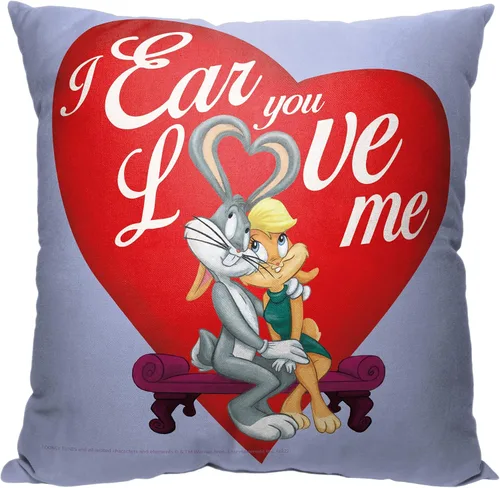Miniatura 23 de Northwest Warner Bros. Looney Tunes - Almohada de 18 x 18 pulgadas, soplada