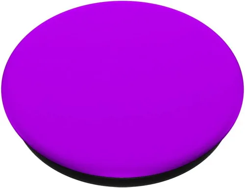 Miniatura 2 de PopSockets Agarre para teléfono con soporte expandible, PopGrip intercambiable PopSockets morado brillante