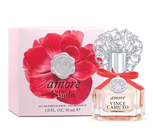 Vince Camuto Amore Eau de Parfum Spray Perfume for Women, Floriental Fruity Scent, Notes of Sparkling Clementine Ice, Bergamot, & Sandalwood, Long